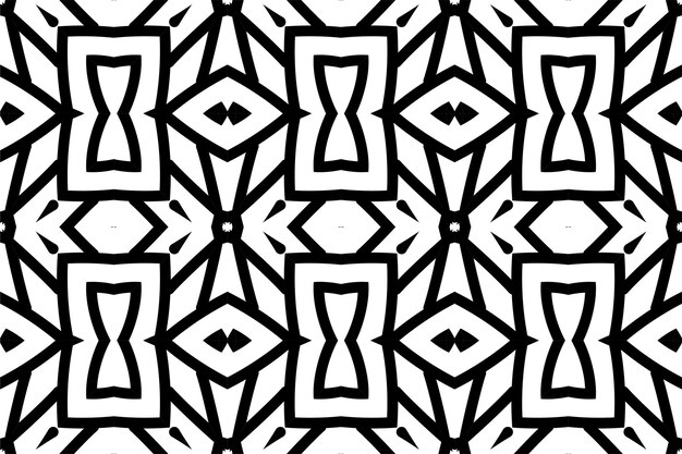 Ornament sømløst mønster. Geometrisk baggrund. Tekstiltryk, webdesign, abstrakt baggrund.