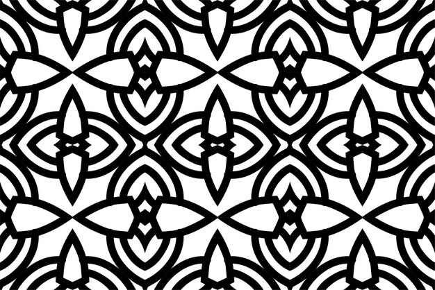 Ornament sømløst mønster. Geometrisk baggrund. Tekstiltryk, webdesign, abstrakt baggrund.