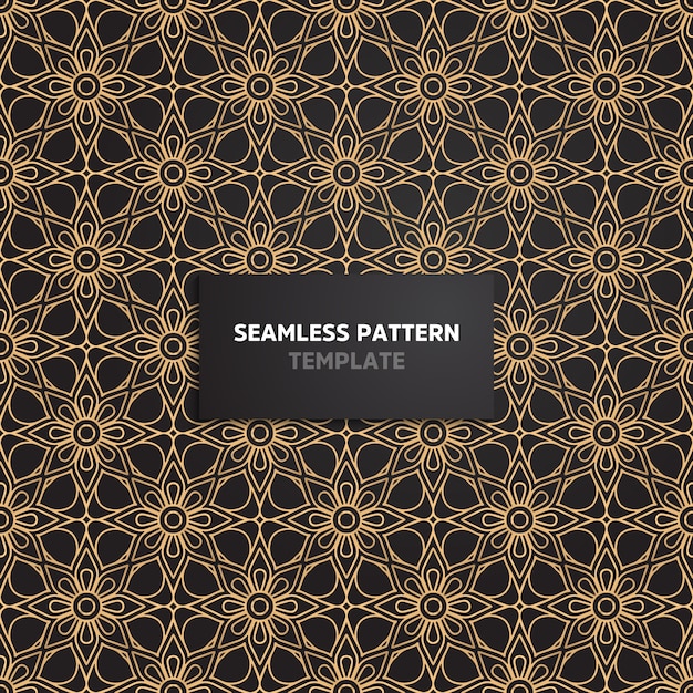 Ornamental seamless pattern, lace collection