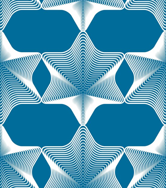 Ornate vector colorful abstract background with white lines. Symmetric decorative graphical pattern, geometric illustration.