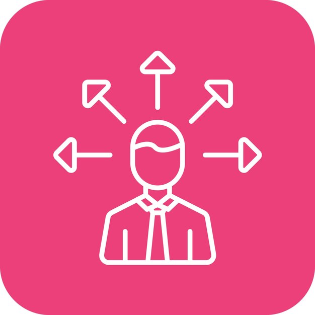Outsource Management icon vector image Can be used for Project Management