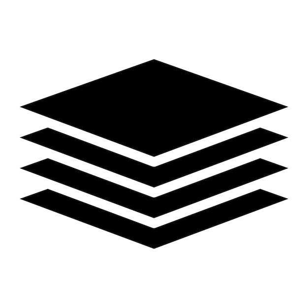 Overhangs icon vector image Can be used for Additive Maufacturing