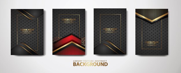 overlap layers background with glitters effect and realistic on textured dark background