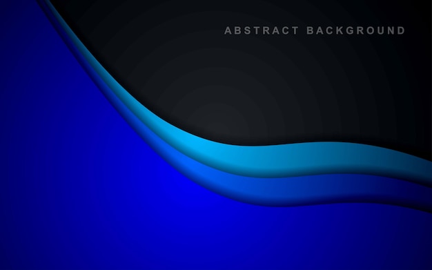 overlapping curve background with space for text and message modern artwork website design