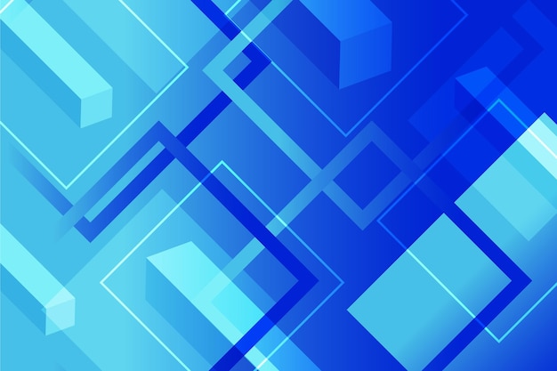 overlapping forms background concept