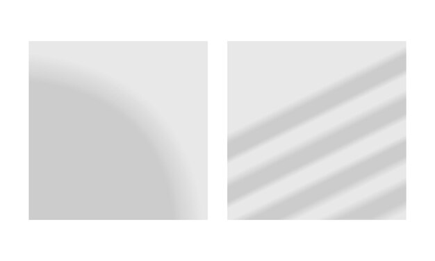 Overlay Shadow Effects and Light from the Window Vector Set
