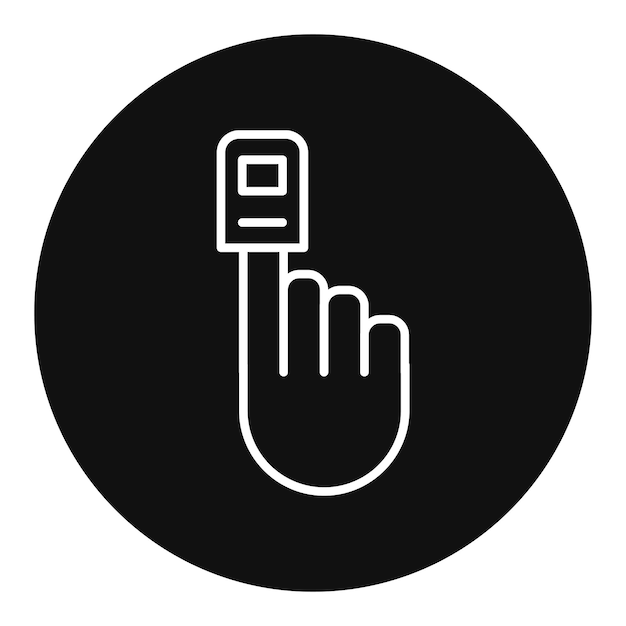 Oximeter Vector Illustration