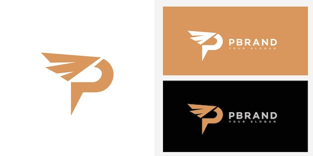P Letter Logo Brand Icon Identity Sign p Letter Symbol Template