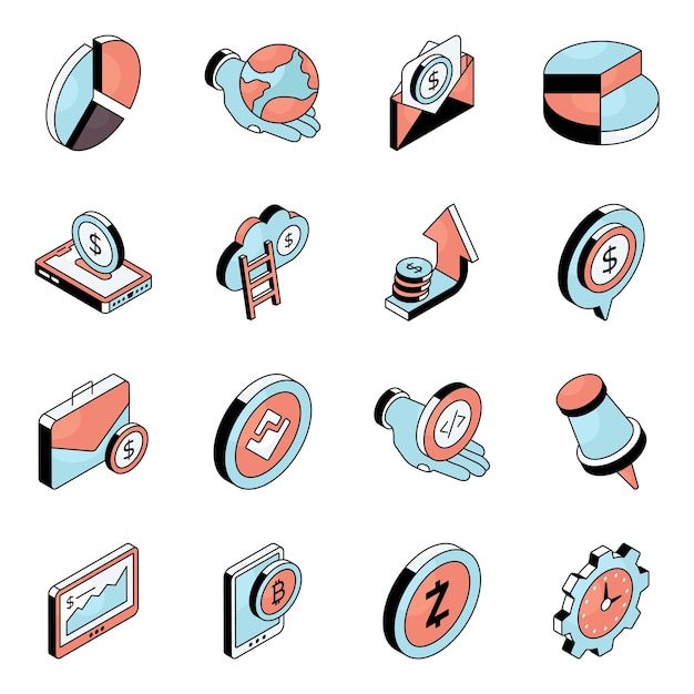 Pack of Business and Startup Flat icon