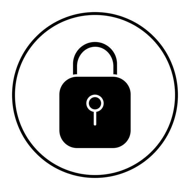 Padlock Vector Illustration