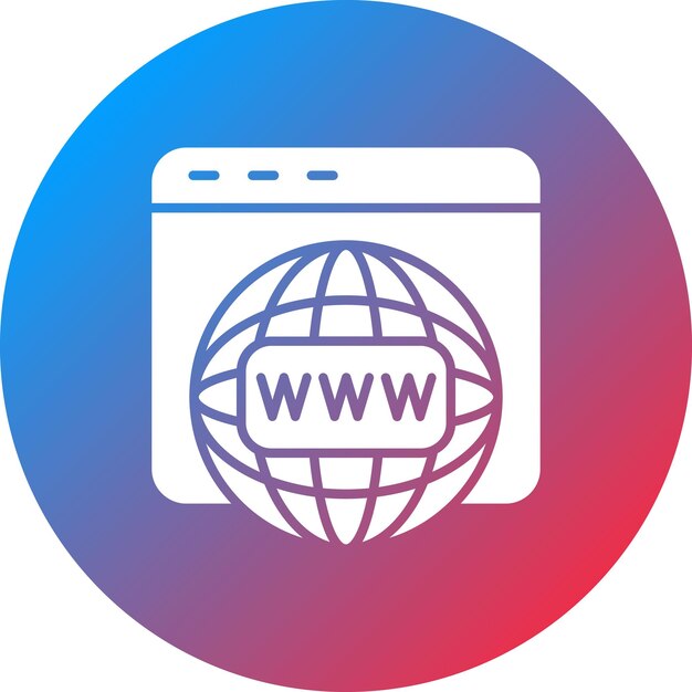 page address icon vector image can be used for web marketing