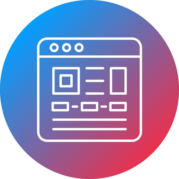 Page Layout icon vector image Can be used for Online Marketing