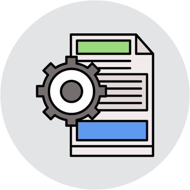 Page Optimization Vector Illustration Style