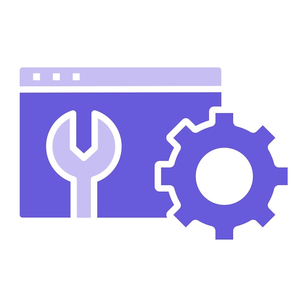 Page Optimization Vector Illustration