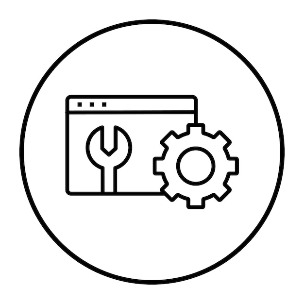 Page Optimization Vector Illustration