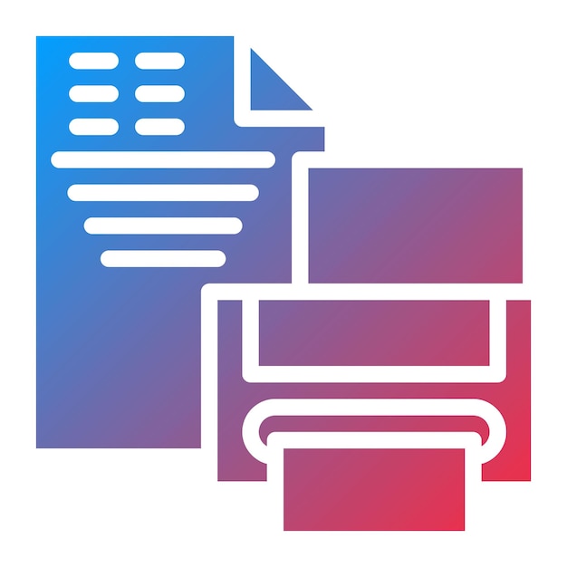 Page Setup icon vector image Can be used for Printing