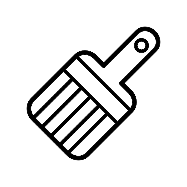 paint brush icon design vector template