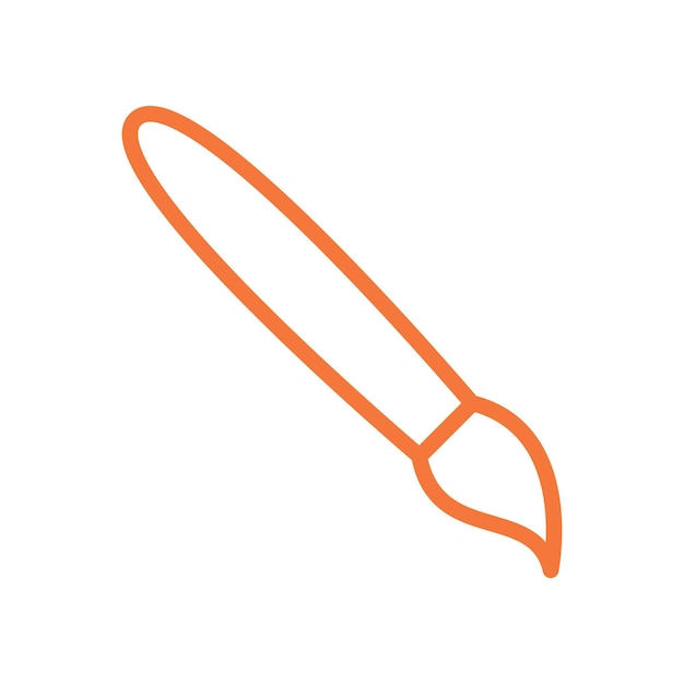 Paint brush icon vector design templates