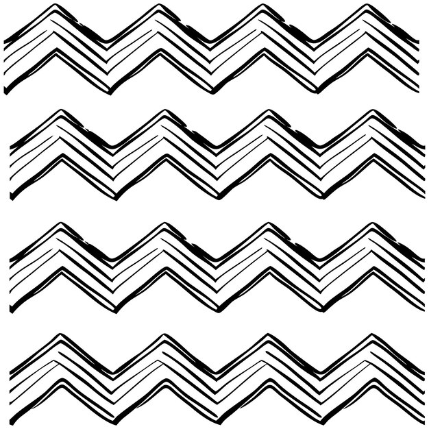 painted chevron pattern seamless brush stroke design
