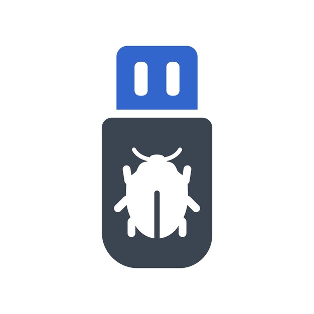 Pan drive bug icon