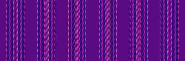 Panel textile background pattern contemporary lines stripe fabric Yard texture seamless vertical vector in violet and indigo colors