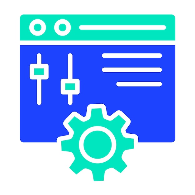 Panel Vector Icon Design Illustration