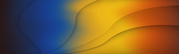 panoramic abstract web background colorful gradient vector