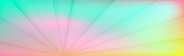 panoramic abstract web background light multicolored gradient vector