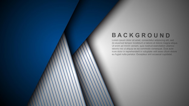 paper background vector overlapping layers with space for text and message design