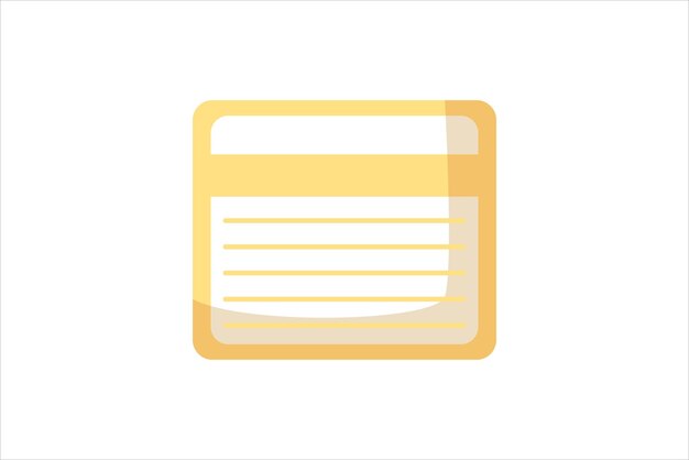 Paper Sticky Notes Sticker Design