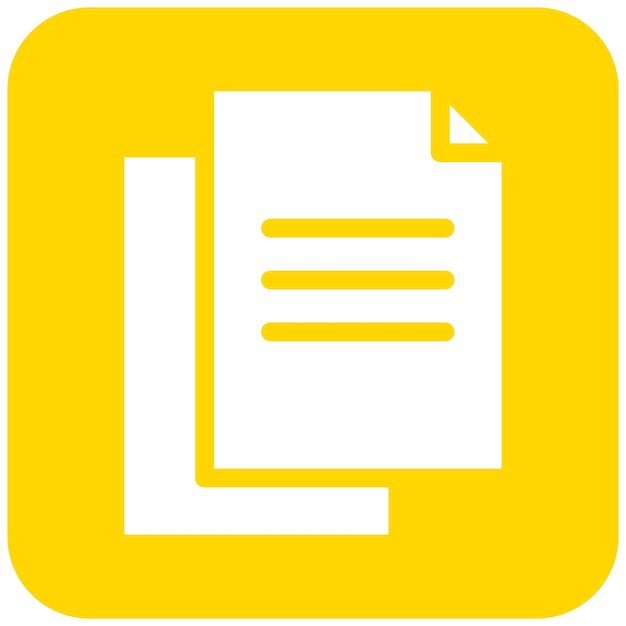 Paper Vector Icon Design Illustration
