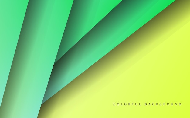 Papercut overlap layer banner background