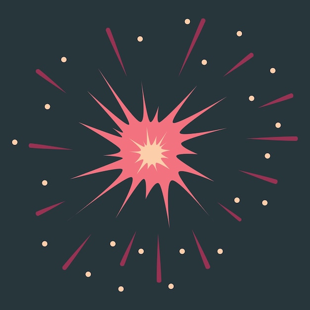 Party Event Particle Flare Firework Colorful