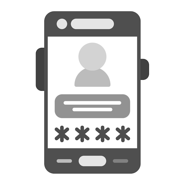 password icon vector image can be used for mobile app development