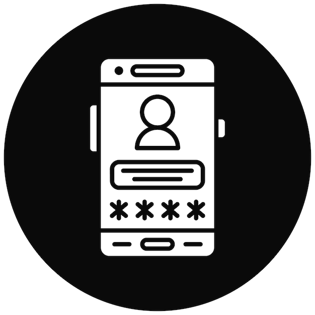 password icon vector image can be used for mobile app development