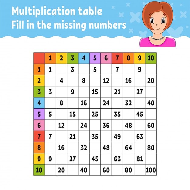 paste the missing numbers worksheet