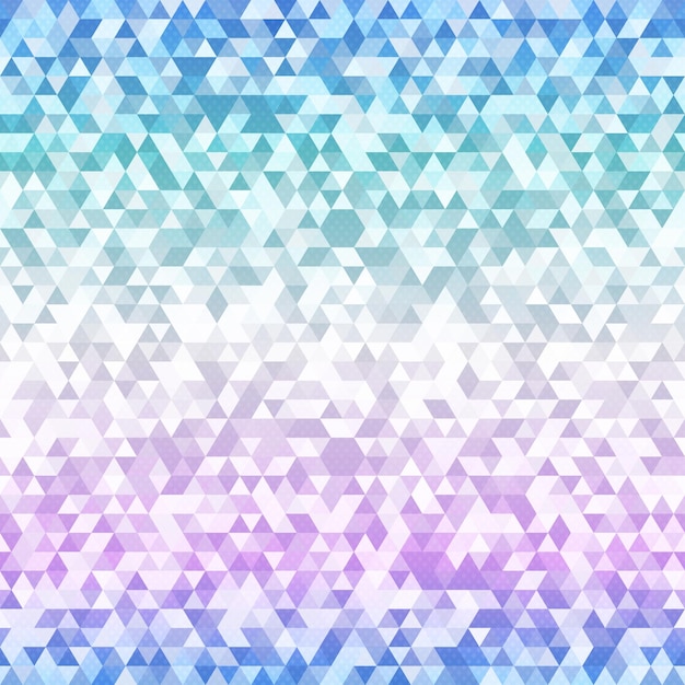 Pastel color triangle seamless pattern