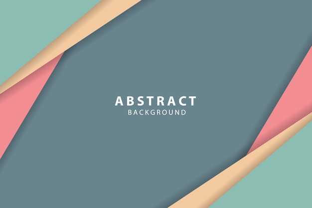 pastel papercut layered background
