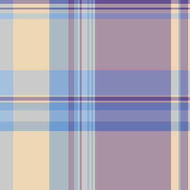 Pastel textile check pattern designs fabric tartan plaid Usa vector background texture seamless in pastel and pastel grey colors