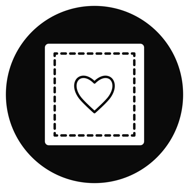 Patch icon vector image Can be used for Sewing