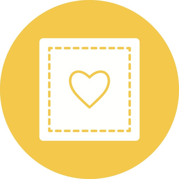 Patch icon vector image Can be used for Sewing
