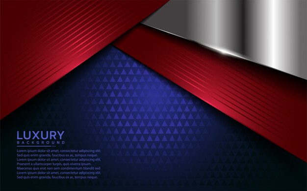 Patriot modern background with overlap layer