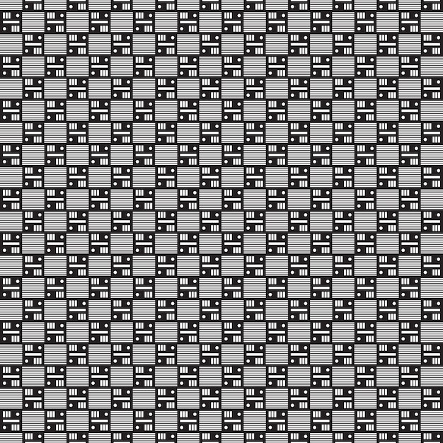 Pattern Design. seamless pattern. Vector seamless pattern. Modern stylish texture with monochrome tr