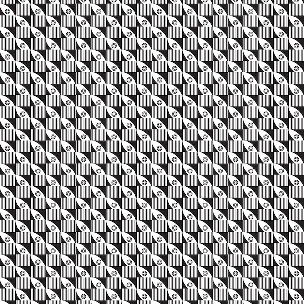 Pattern Design. seamless pattern. Vector seamless pattern. Modern stylish texture with monochrome tr