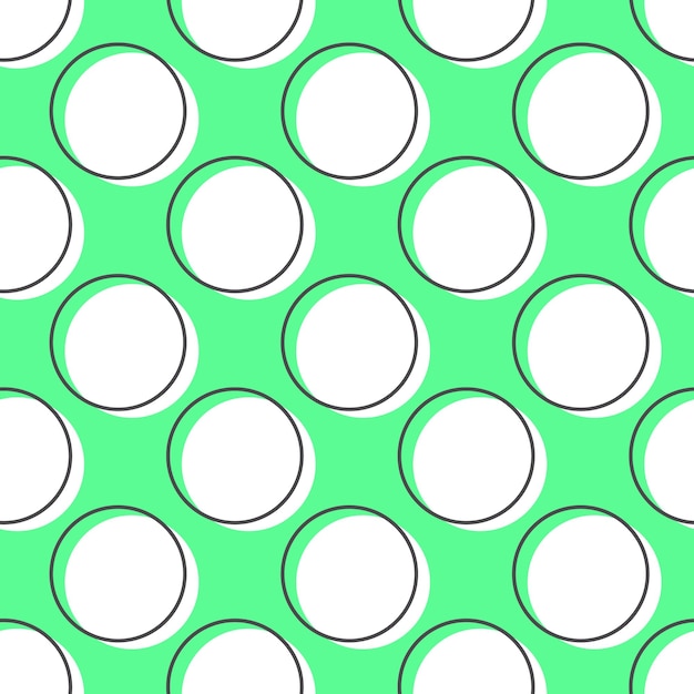 pattern flat line candy circles