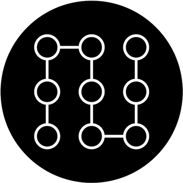 Pattern Lock Icon Style