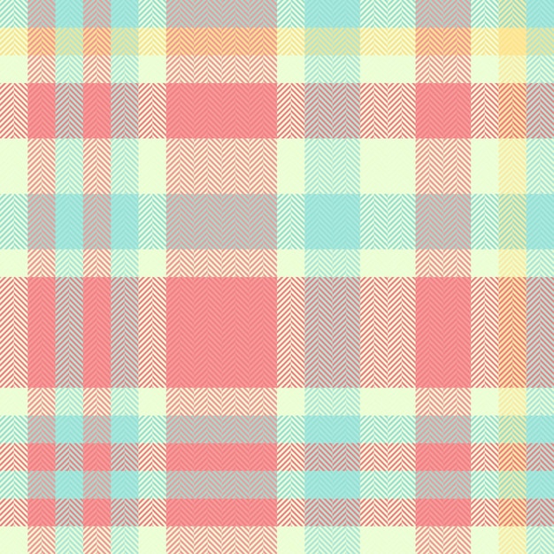pattern plaid vector of check fabric texture with a background tartan seamless textile in light and light coral colors