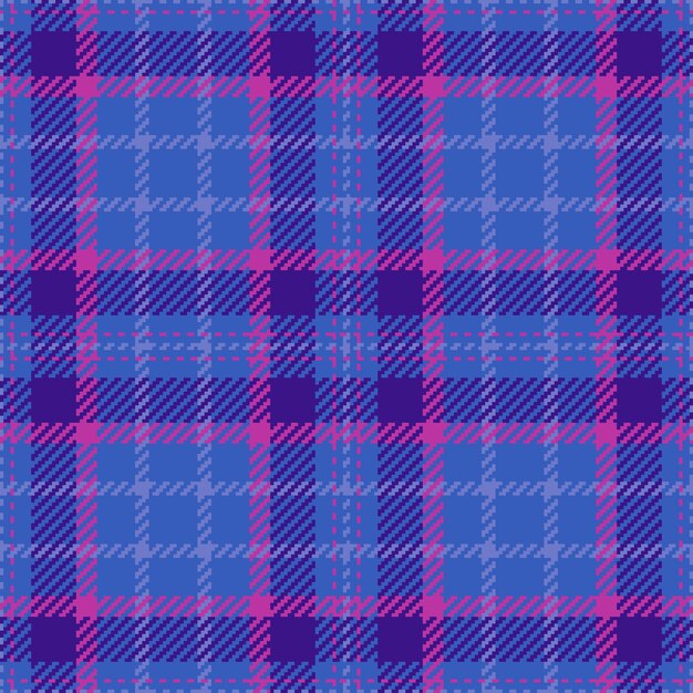 Pattern seamless vector Fabric plaid textile Texture background tartan check
