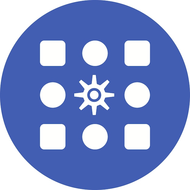 Pattern System vector icon Can be used for Data Analytics iconset