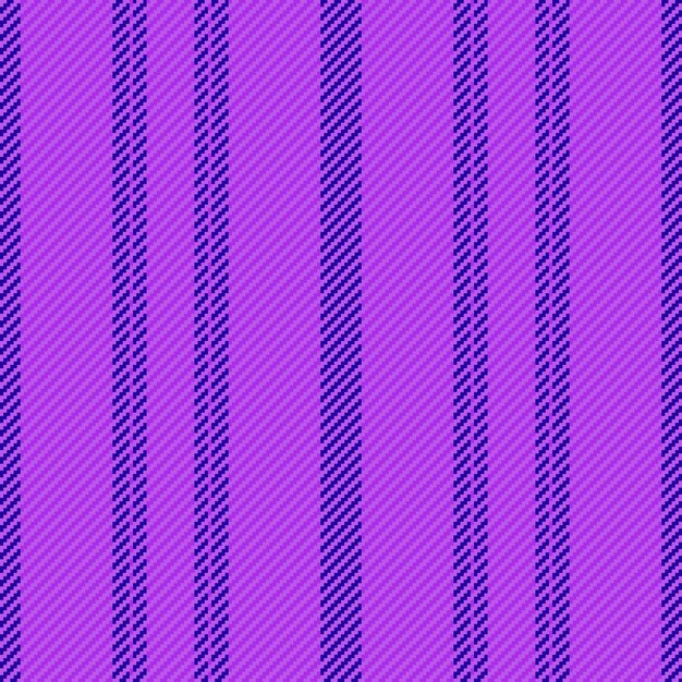 Pattern vertical lines of seamless stripe texture with a textile background vector fabric in purple and indigo colors
